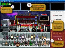 Sample Screenshot of BarSim Bartending Game